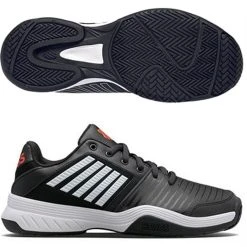 K-Swiss Court Express Men, Black/White (Generous Width)