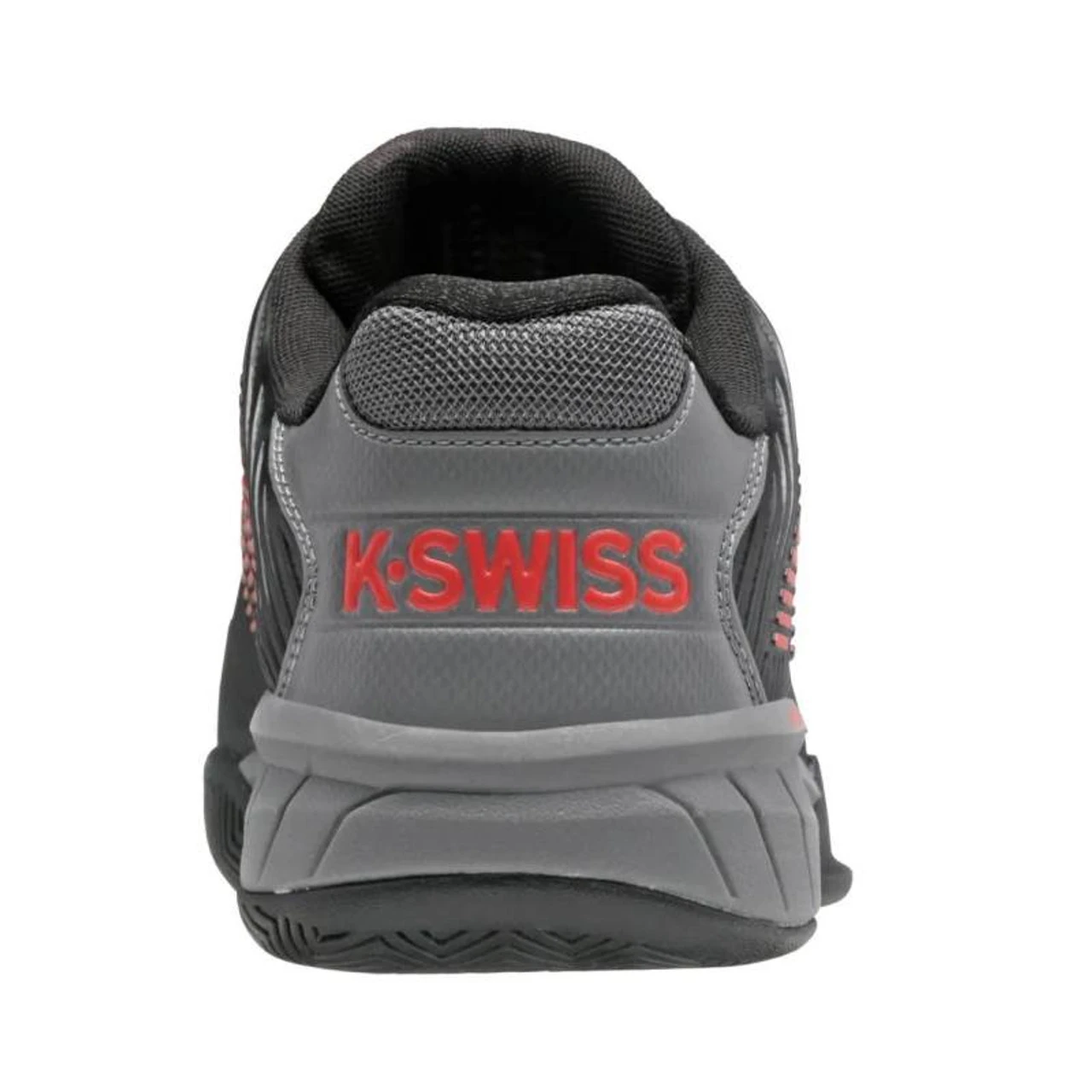 K-Swiss Hypercourt Express 2 Men CLAY COURT, Gray/Blk/Red 4 K-Swiss Hypercourt Express 2 Men CLAY COURT, Gray/Blk/Red - Image 2