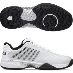 K-Swiss Hypercourt Express 2 Men, Gray/Blk/White