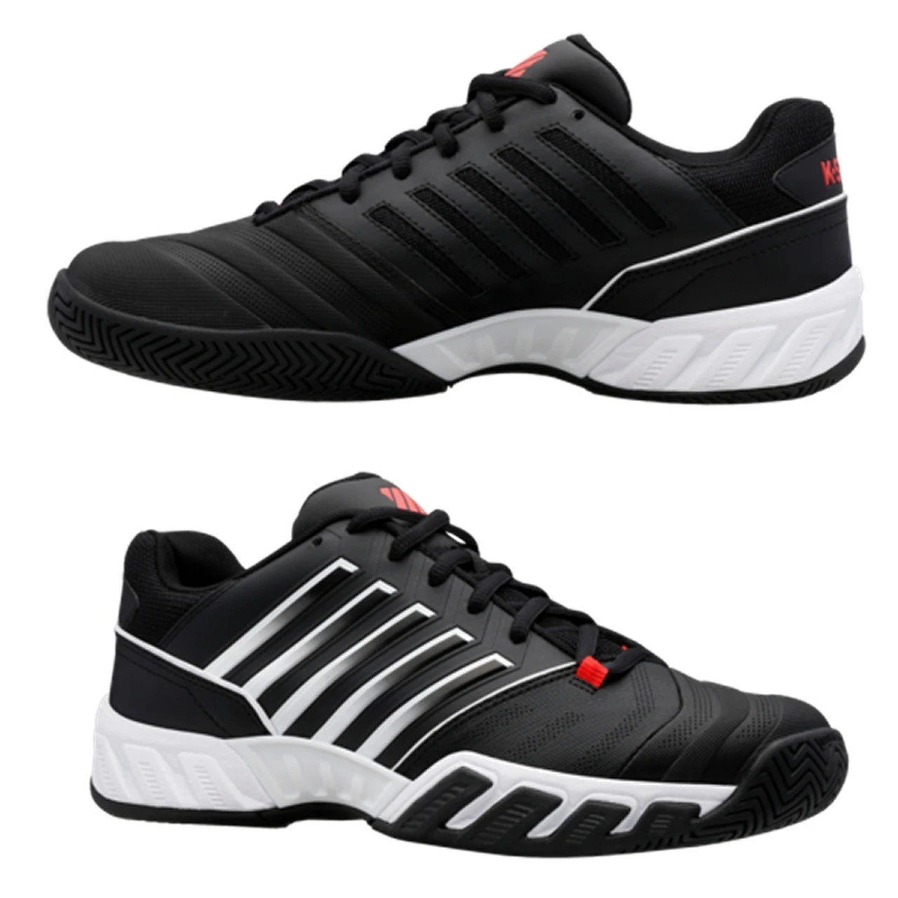 K-Swiss Bigshot Light 4, Men Black/Red 4 K-Swiss Bigshot Light 4, Men Black/Red - Image 2
