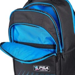 Dunlop PSA Squash Backpack/Black And Blue -Nike shop 10303745 dunlop psa backpack E