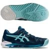 Asics Gel Resolution 8 Ladies, Blue/Aqua -Nike shop 1042a072.406 99877.1660692937