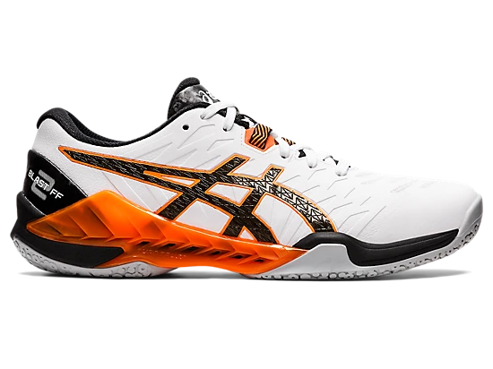 Asics Gel-Blast FF 2 White/Black/ Men's Indoor Court Shoes 3 Asics Gel-Blast FF 2 White/Black/ Men's Indoor Court Shoes
