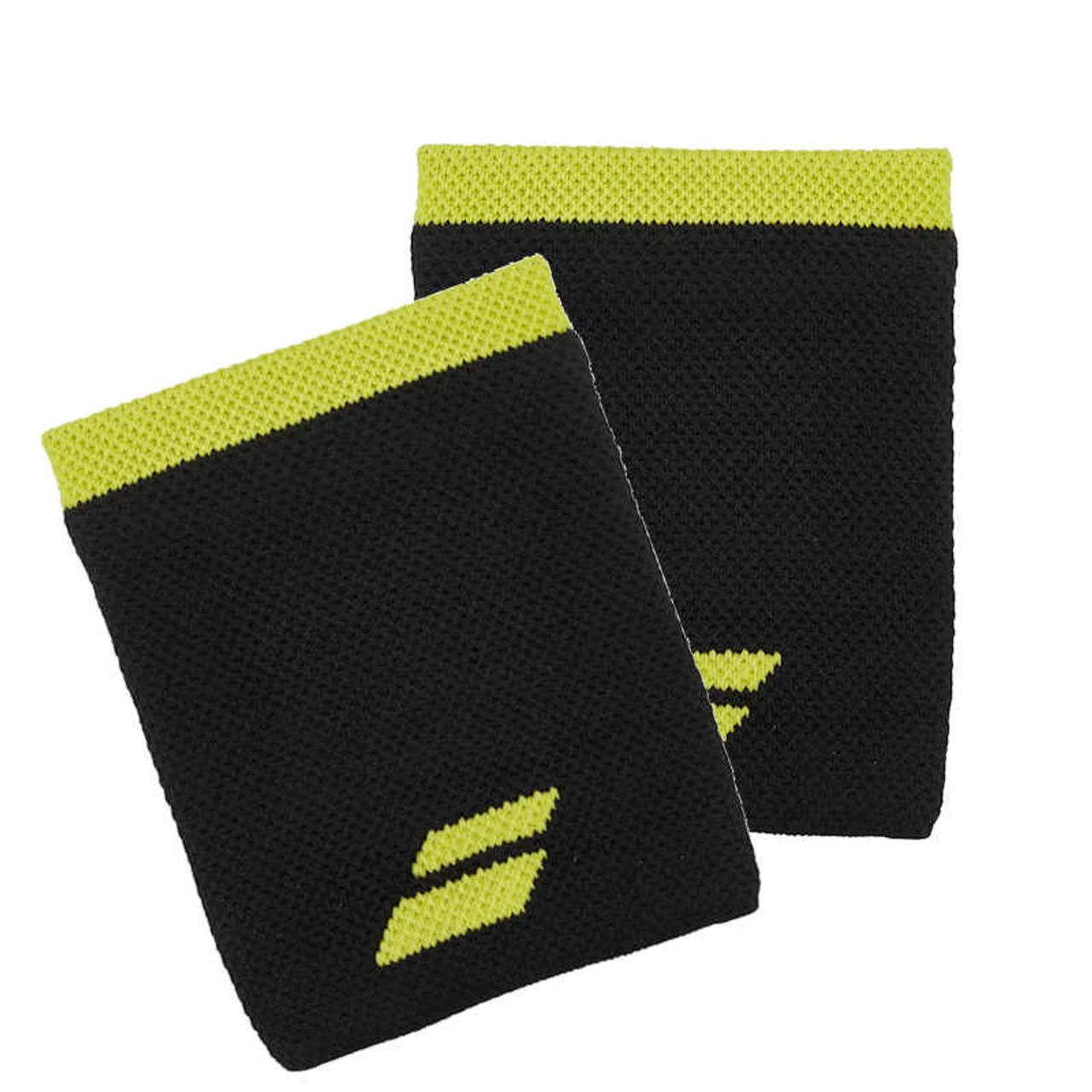 Babolat Wristbands 2022, Black/Yellow 3 Babolat Wristbands 2022, Black/Yellow