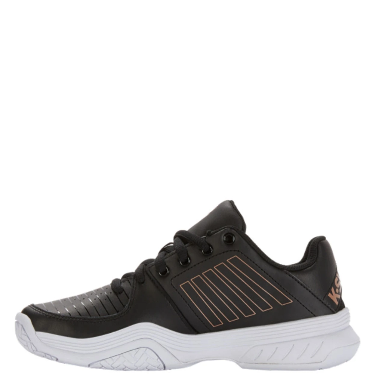 K-Swiss Court Express Ladies, Black/Rose Gold 4 K-Swiss Court Express Ladies, Black/Rose Gold - Image 2