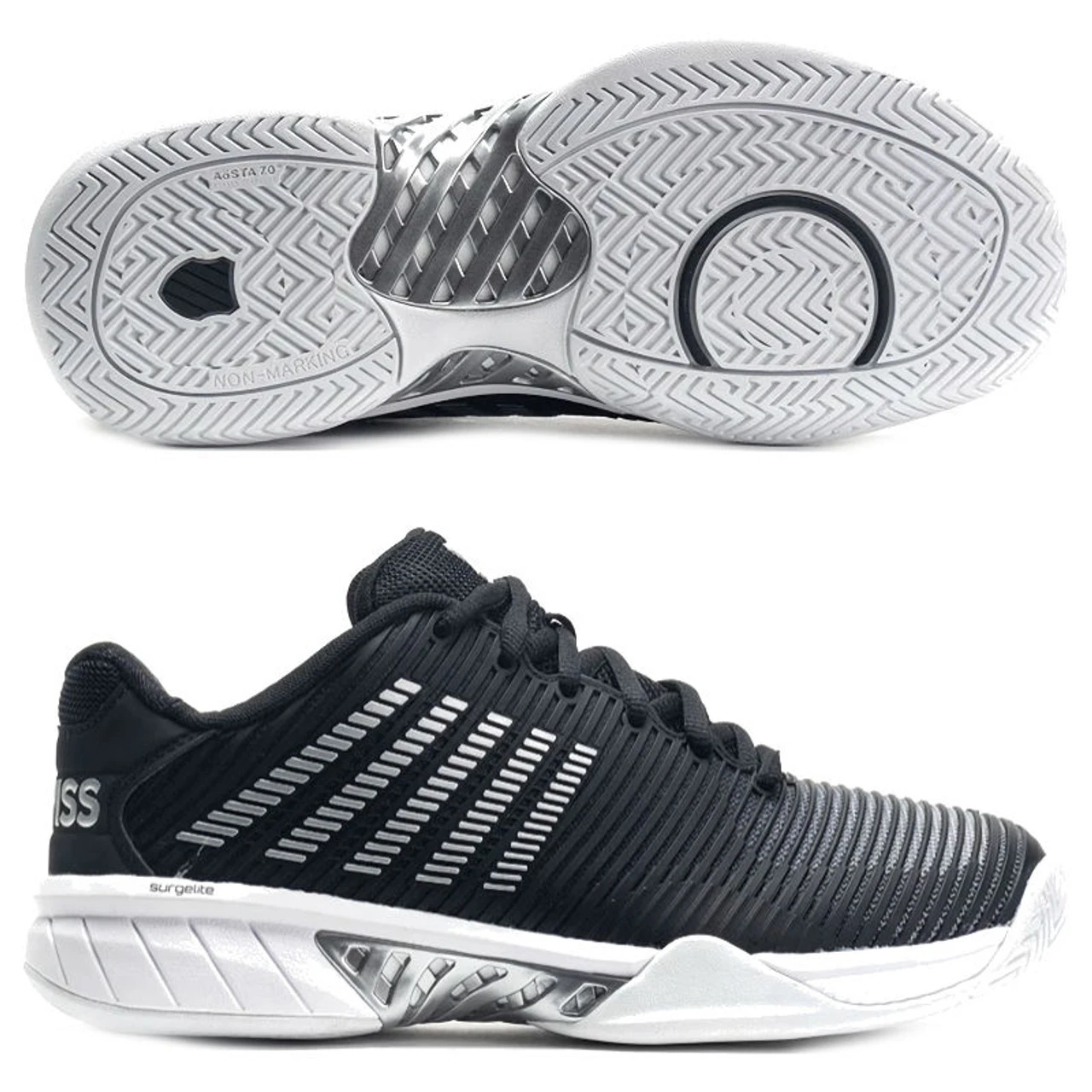 K-Swiss Hypercourt Express 2 Ladies, Black/White 2022 3 K-Swiss Hypercourt Express 2 Ladies, Black/White 2022