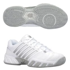 K-Swiss Bigshot Light 4 Women's, White/Gray/Silver