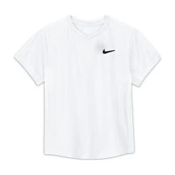 NikeCourt Dri-Fit Victory Boy's White Tennis Shirt