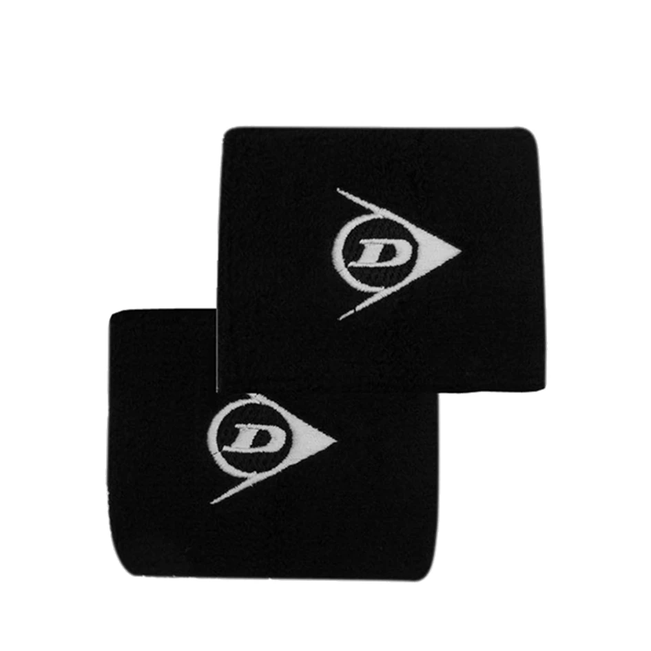 Dunlop Black Wristband 2-Pack 3 Dunlop Black Wristband 2-Pack