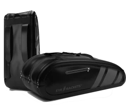 Eye Rackets Black/Dark Grey Squash 12R Racquet Bag