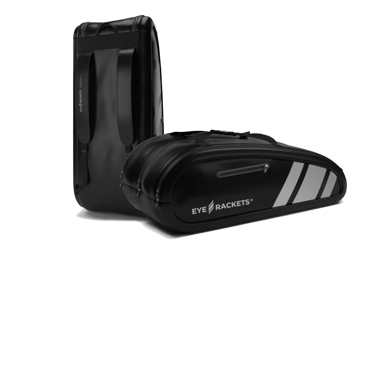 Eye Rackets Black/Light Grey Squash 12R Racquet Bag 3 Eye Rackets Black/Light Grey Squash 12R Racquet Bag