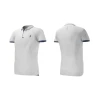 Eye Rackets White / Navy Button Polo
