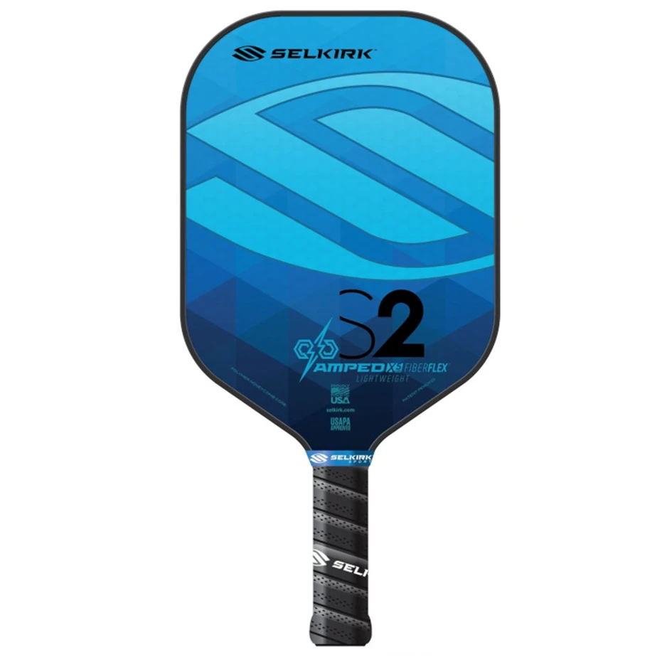 Selkirk 2021 Amped S2 Sapphire Blue Pickleball Paddle 3 Selkirk 2021 Amped S2 Sapphire Blue Pickleball Paddle