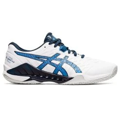 Asics Gel-Blast FF 2 White / Reborn Blue Men's Indoor Court Shoes