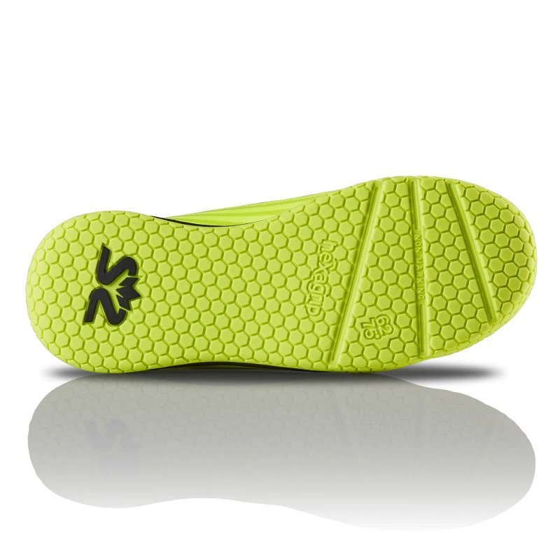 Salming Spark Shoe Safety Yellow / Black Kid's Indoor Court Shoes 6 Salming Spark Shoe Safety Yellow / Black Kid's Indoor Court Shoes - Image 4