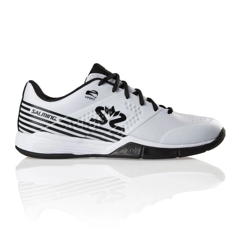 Salming Viper 5 (2019) White / Black Indoor Court Shoes 3 Salming Viper 5 (2019) White / Black Indoor Court Shoes