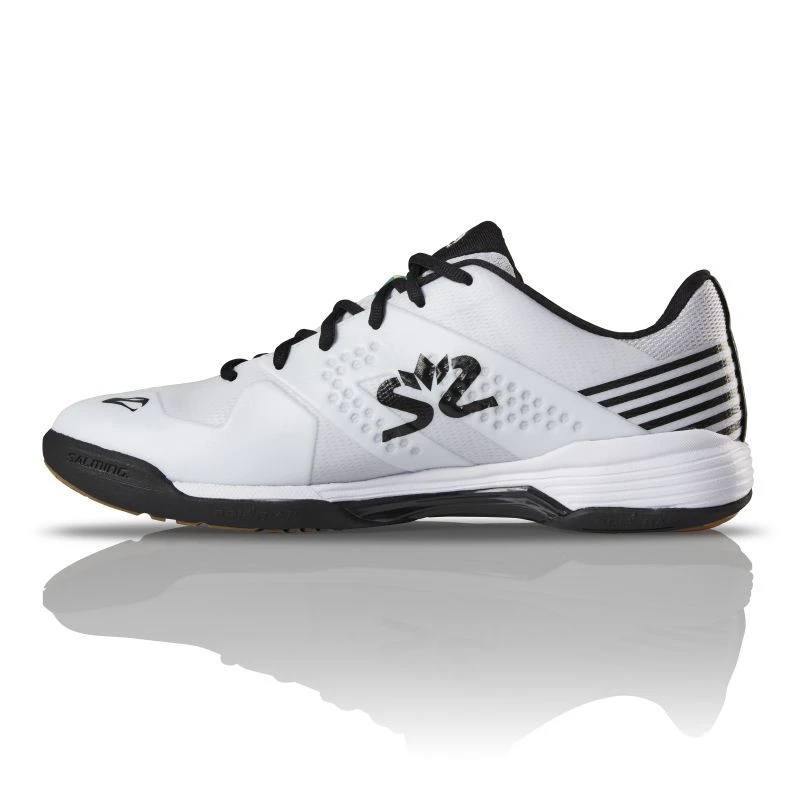 Salming Viper 5 (2019) White / Black Indoor Court Shoes 4 Salming Viper 5 (2019) White / Black Indoor Court Shoes - Image 2