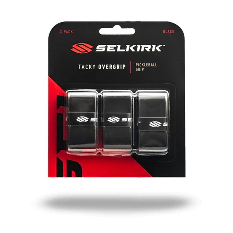 Selkirk Tacky Black Overgrip 3 Pack 3 Selkirk Tacky Black Overgrip 3 Pack