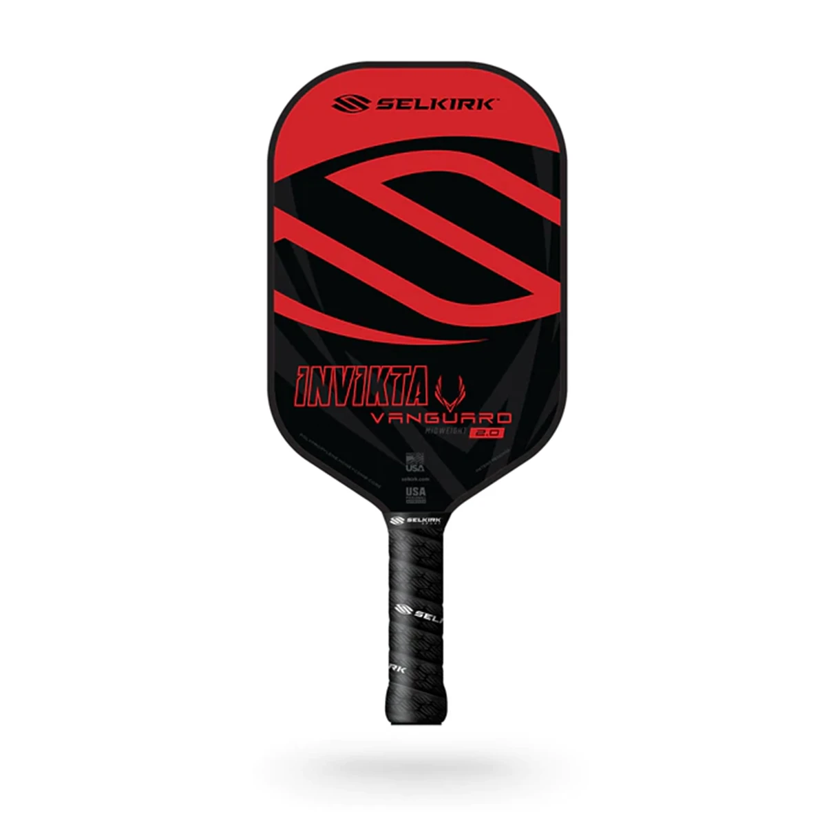 Selkirk Vanguard 2.0 Invikta Crimson Black Pickleball Paddle 3 Selkirk Vanguard 2.0 Invikta Crimson Black Pickleball Paddle