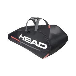 Head Tour Team 9R Supercombi Black & Orange Tennis Bag (2022)