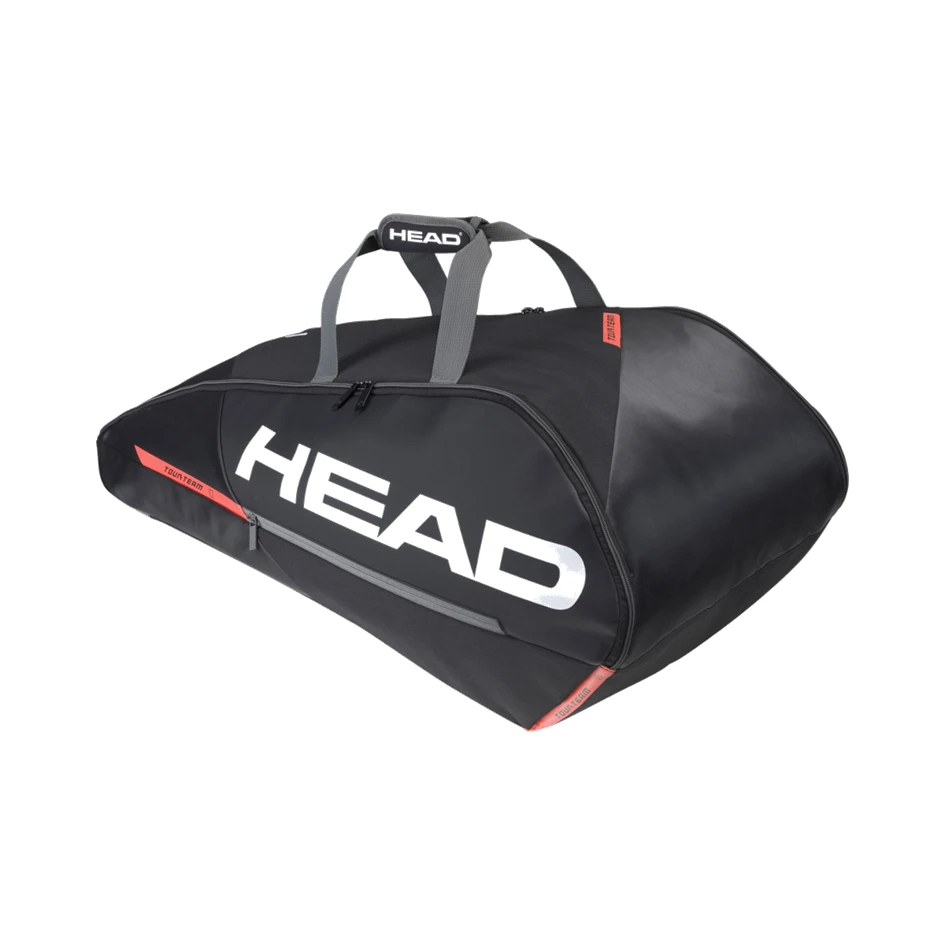 Head Tour Team 9R Supercombi Black & Orange Tennis Bag (2022) 3 Head Tour Team 9R Supercombi Black & Orange Tennis Bag (2022)