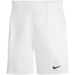 NikeCourt Dri-Fit Victory 9" Men's White Tennis Shorts