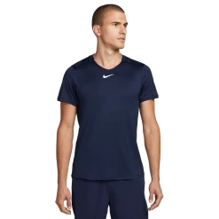 NikeCourt Dri-FIT Advantage Men's Navy Tennis Top