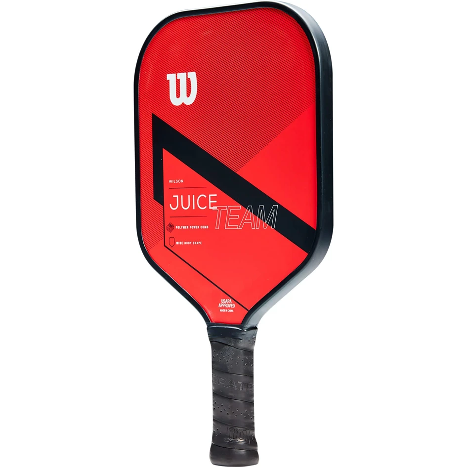 Wilson Juice Team Red & Black Pickleball Paddle 4 Wilson Juice Team Red & Black Pickleball Paddle - Image 2