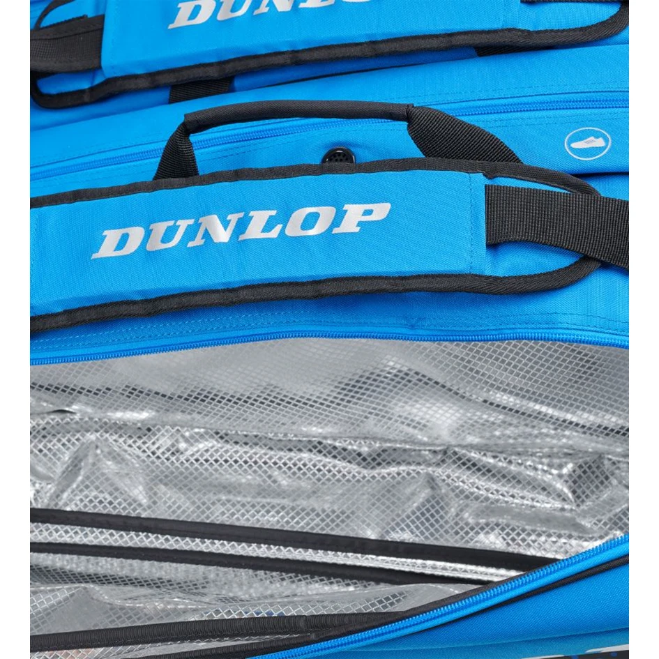 Dunlop 2023 FX Performance Black & Blue 12 Racquet Thermo Tennis Bag 4 Dunlop 2023 FX Performance Black & Blue 12 Racquet Thermo Tennis Bag - Image 2