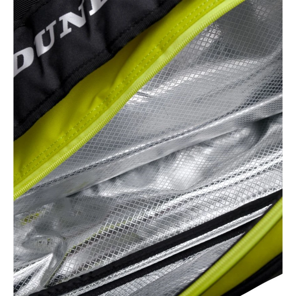 Dunlop 2022 SX-Performance 8 Racquet Black/Yellow Tennis Bag 4 Dunlop 2022 SX-Performance 8 Racquet Black/Yellow Tennis Bag - Image 2
