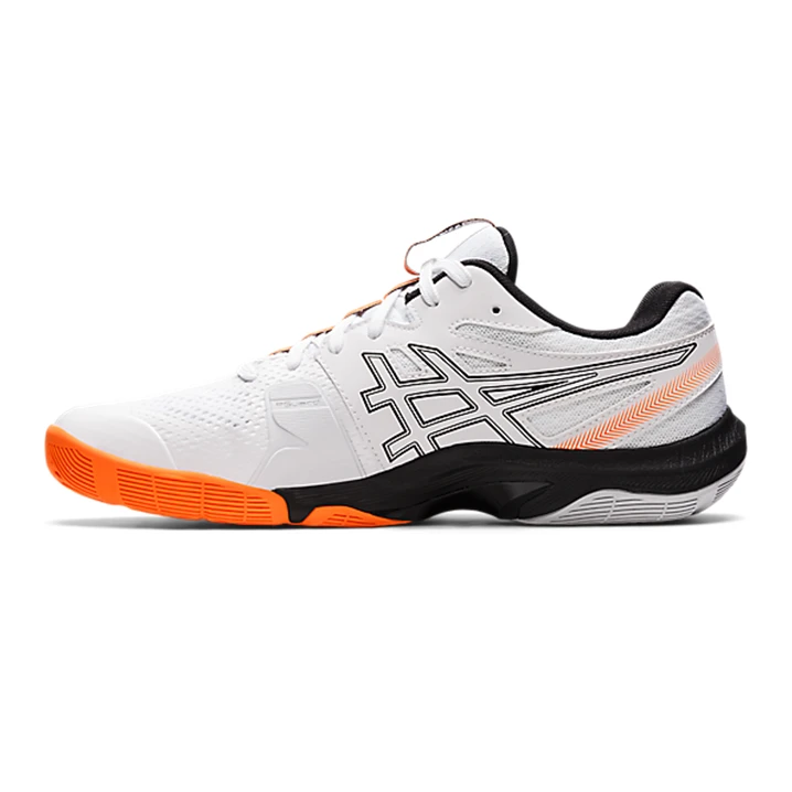 Asics Men's Gel Blade 8 Men's White & Black Indoor Court Shoes 4 Asics Men's Gel Blade 8 Men's White & Black Indoor Court Shoes - Image 2