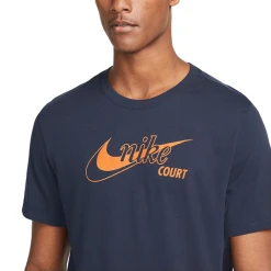 NikeCourt Dri-Fit Swoosh Men's Navy Tennis T-Shirt 5 NikeCourt Dri-Fit Swoosh Men's Navy Tennis T-Shirt -Nike shop Slide2 bde7d25b cd0a 444c a231 44b7830a23cd