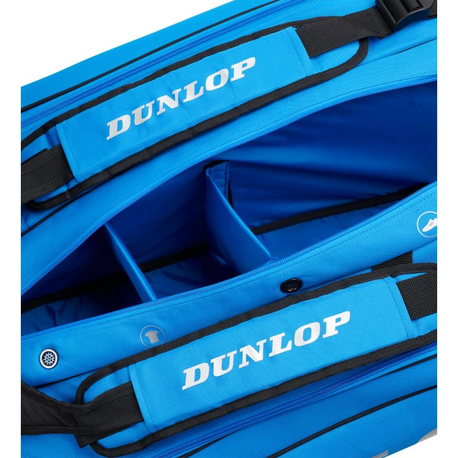 Dunlop 2023 FX Performance Black & Blue 12 Racquet Thermo Tennis Bag 5 Dunlop 2023 FX Performance Black & Blue 12 Racquet Thermo Tennis Bag - Image 3