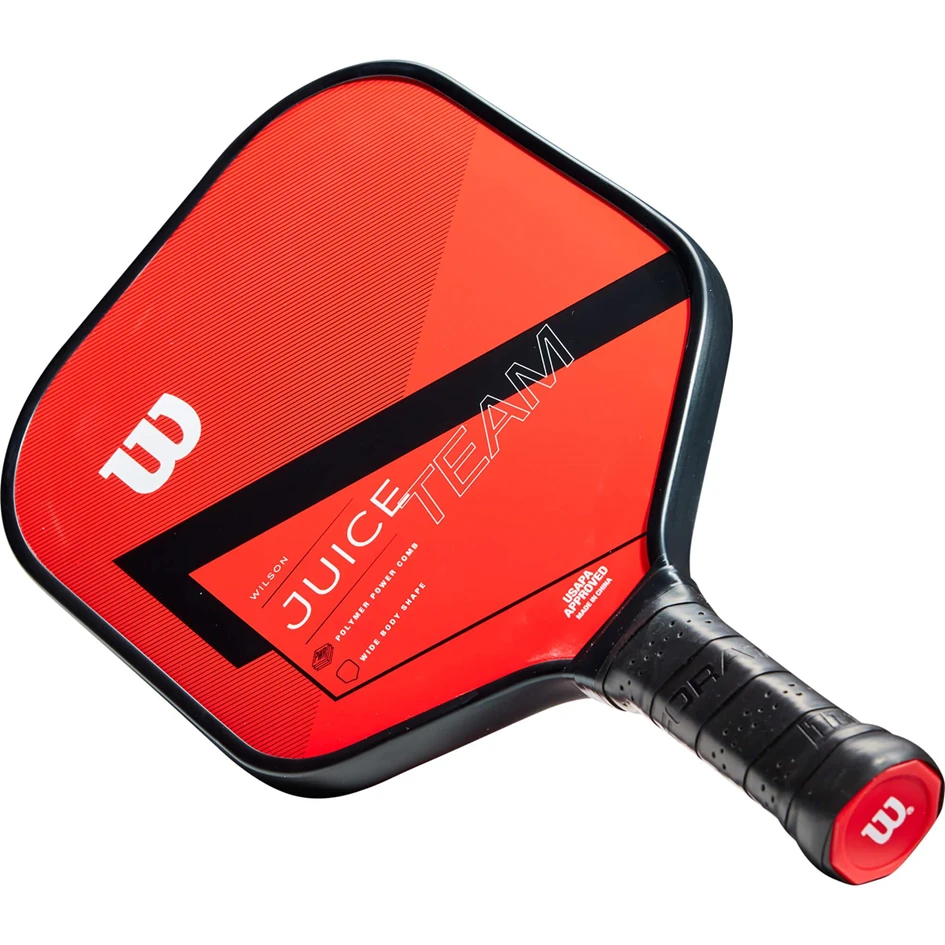 Wilson Juice Team Red & Black Pickleball Paddle 5 Wilson Juice Team Red & Black Pickleball Paddle - Image 3
