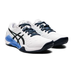 Asics Blast FF 2 Women's White & French Blue Indoor Court Shoes -Nike shop Slide3 5502f8d3 3c09 427b adab 2720ec0454d2