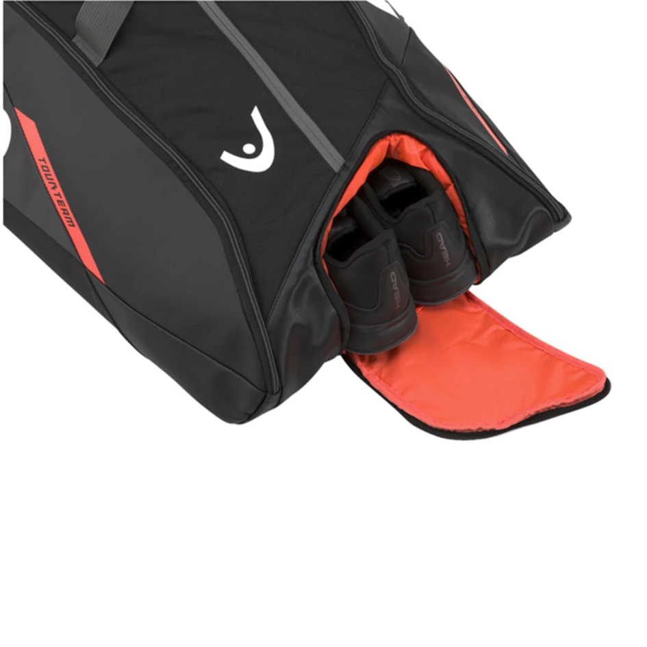 Head Tour Team 12R Monstercombi Black & Orange Tennis Bag (2022) 5 Head Tour Team 12R Monstercombi Black & Orange Tennis Bag (2022) - Image 3