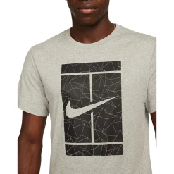 NikeCourt Men's Seasonal Grey Tennis T-Shirt -Nike shop Slide3 840e9a5a e1d9 4f2c b8b4 b26f640a2b55