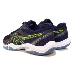 Asics Gel Blade 8 Men's Midnight & Hazard Green Indoor Court Shoes -Nike shop Slide3 c1ccda4c 9ef7 4881 af25 405fc3e3e836