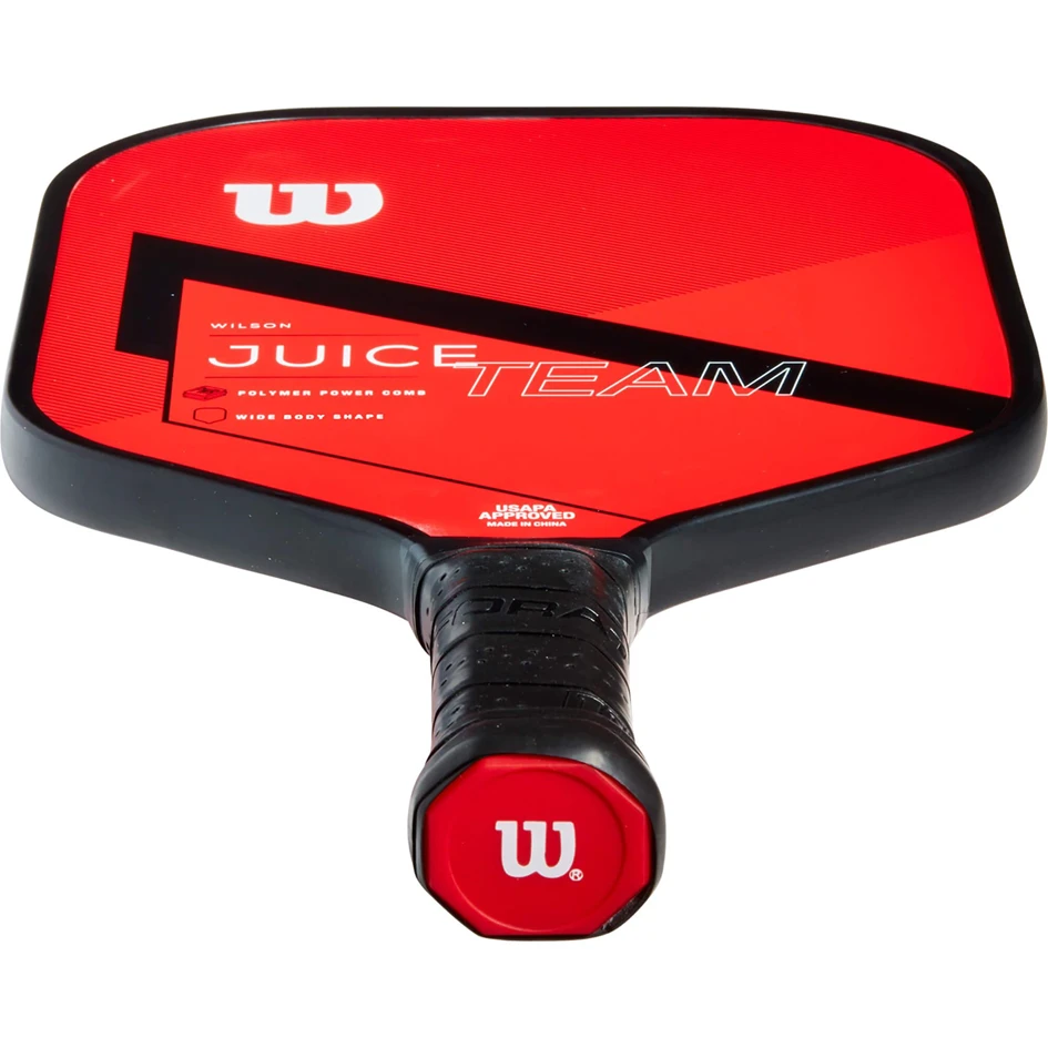 Wilson Juice Team Red & Black Pickleball Paddle 6 Wilson Juice Team Red & Black Pickleball Paddle - Image 4