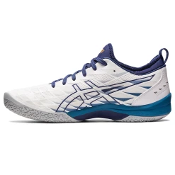 Asics Blast FF 3 White & Deep Ocean Men's Indoor Court Shoes -Nike shop Slide4 a799f425 ac70 4fcb 97da 59b1aabd74c1