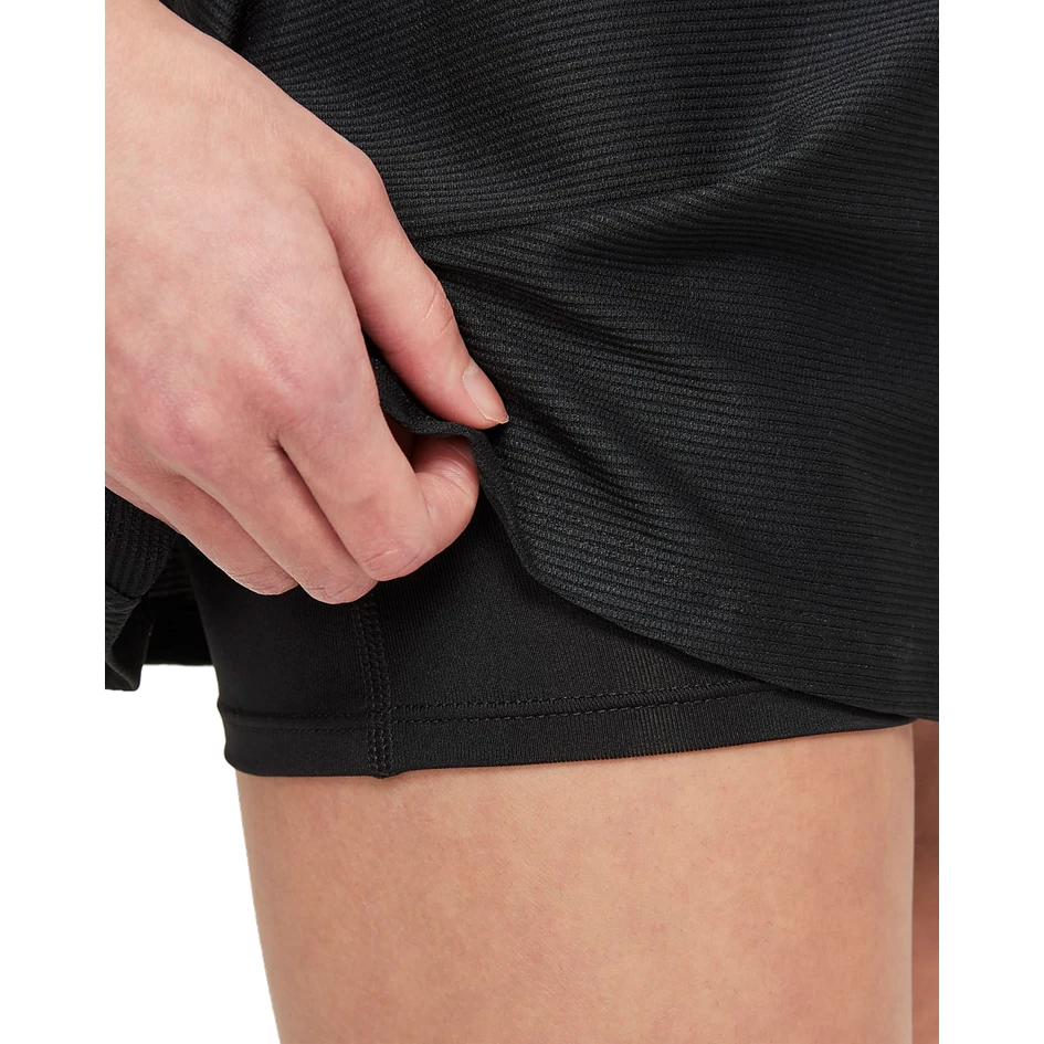 NikeCourt Dri-FIT Victory Girl's Black Flouncy Tennis Skirt 7 NikeCourt Dri-FIT Victory Girl's Black Flouncy Tennis Skirt - Image 5