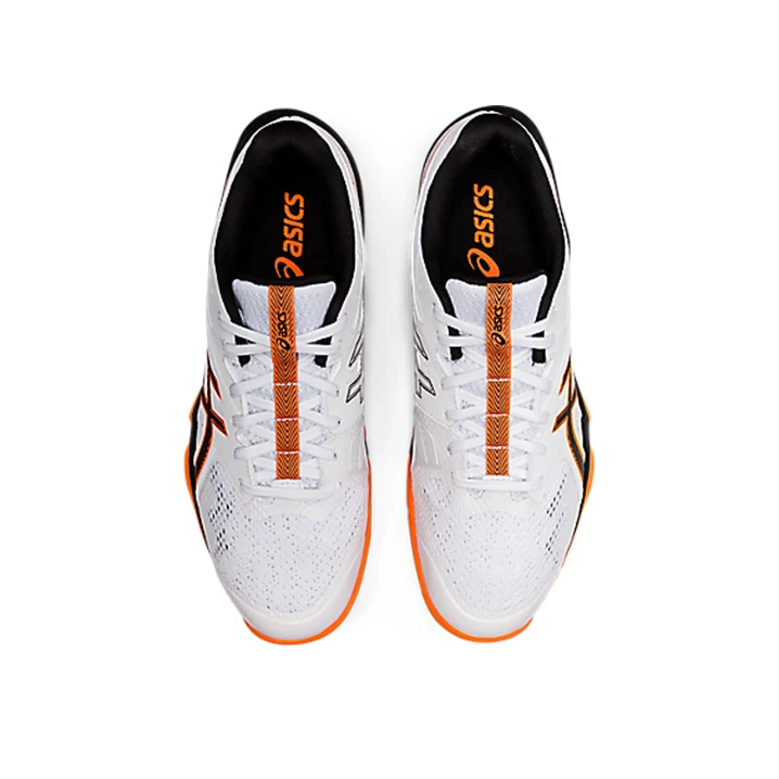 Asics Men's Gel Blade 8 Men's White & Black Indoor Court Shoes 9 Asics Men's Gel Blade 8 Men's White & Black Indoor Court Shoes - Image 7