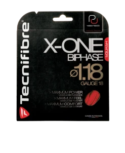 Tecnifibre X-ONE Biphase 18 Squash String Set