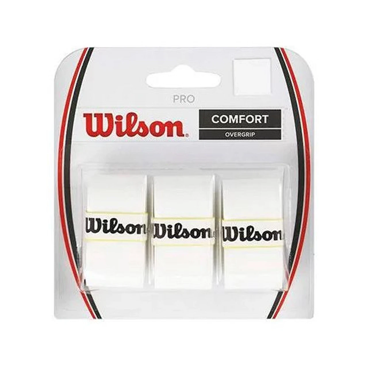 Wilson Pro Overgrip, 3-Pack, White & Colors 3 Wilson Pro Overgrip, 3-Pack, White & Colors - Image 2