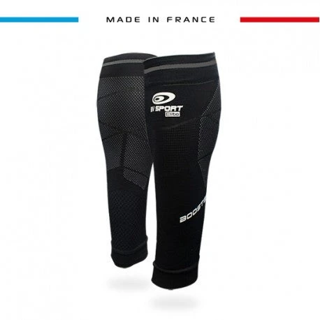 BV Sport Booster Elite EVO2 Black Compression Calf Sleeves 3 BV Sport Booster Elite EVO2 Black Compression Calf Sleeves