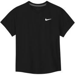 Nike Court Dri-FIT Victory Boy's University Black Tennis Top