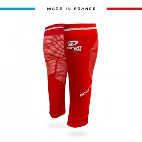 BV Sport Booster Elite EVO2 Red Compression Calf Sleeves 3 BV Sport Booster Elite EVO2 Red Compression Calf Sleeves