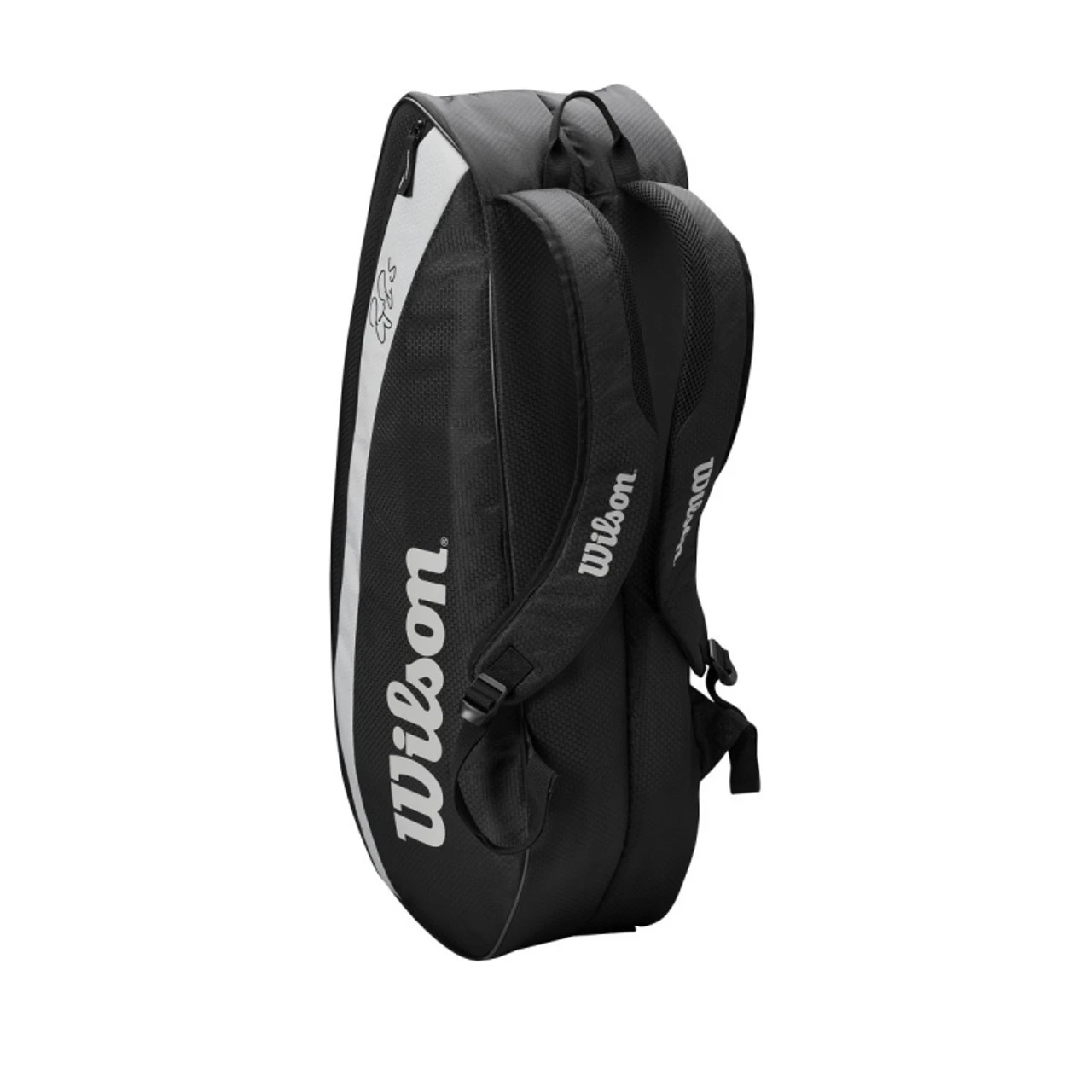 Wilson RF Team 6 Pack Bag, Black 4 Wilson RF Team 6 Pack Bag, Black - Image 2